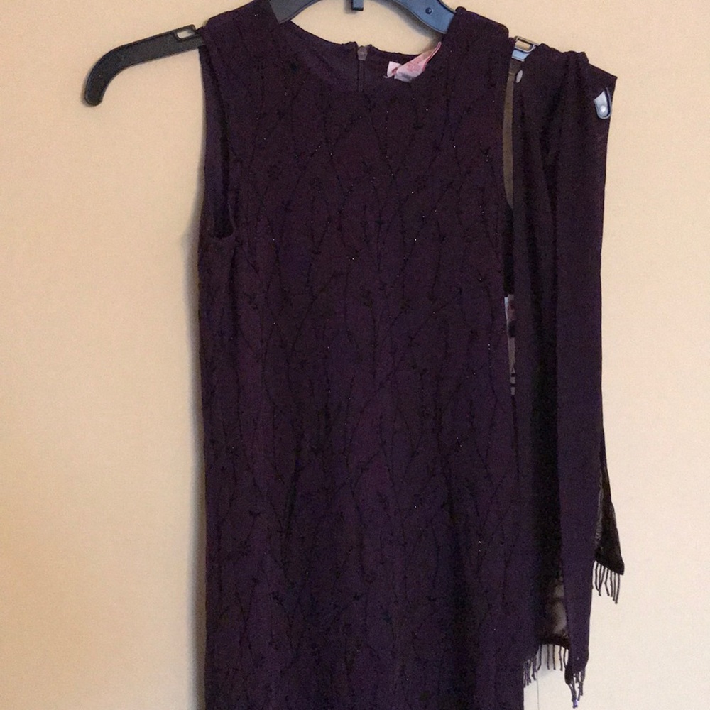 NWT girls beaded dress size 7/8 - Picture 3 of 6